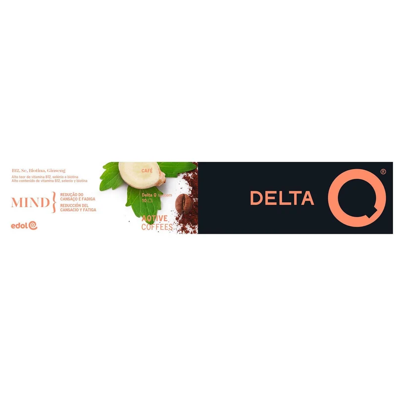 Delta Q aQtive Mind Coffee Capsules 10 Pack