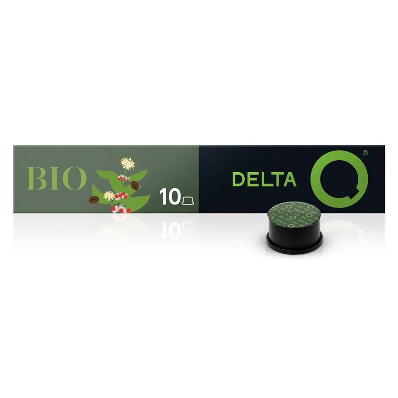 Delta Q BIO Organic Coffee Capsules 10 Pack