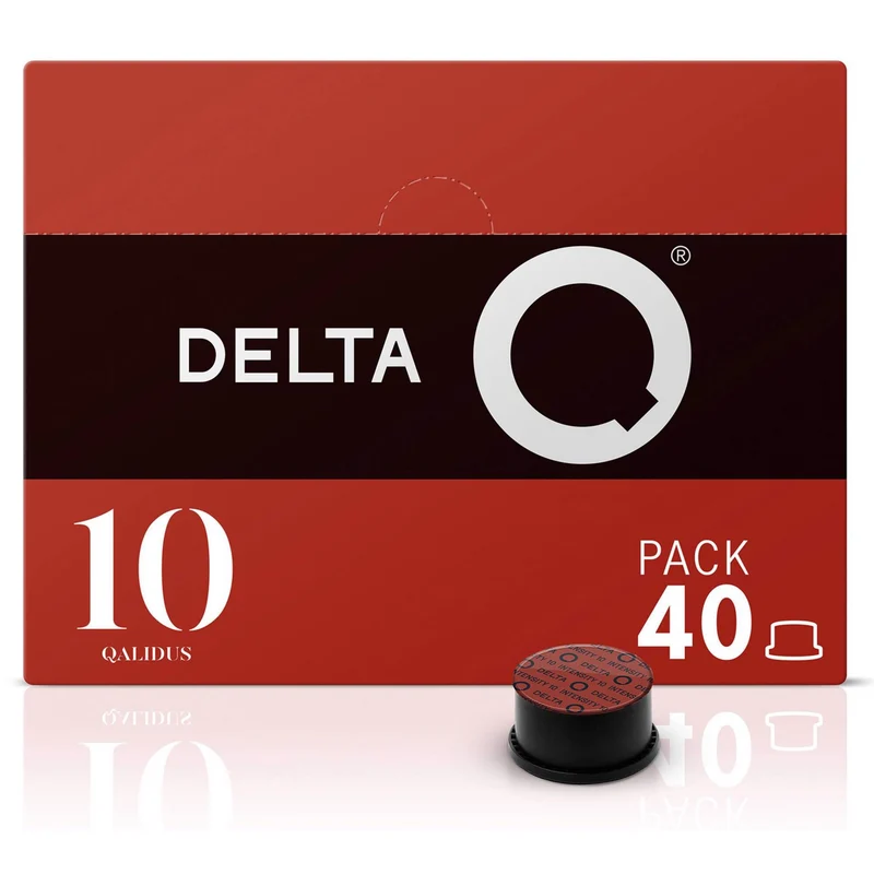 Delta Q Qalidus Coffee Capsules Intensity 10 40 Pack