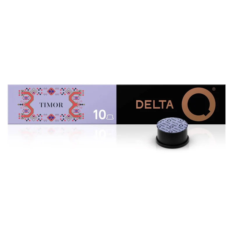 Delta Q Timor Coffee Capsules Intensity 7 10 Pack