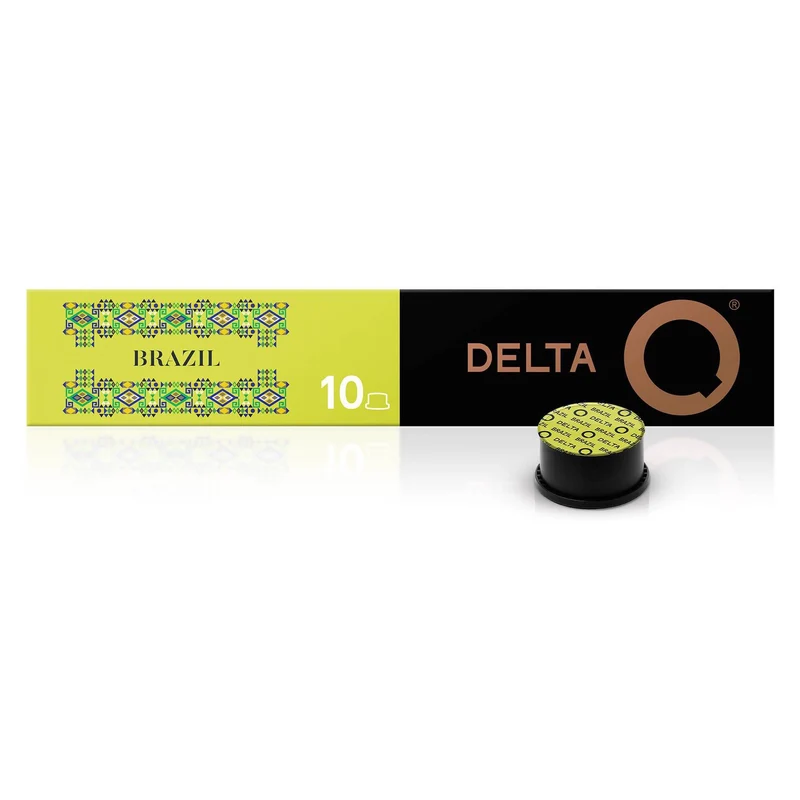 Delta Q Brazil Coffee Capsules 10 Pack