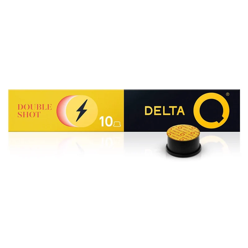 Delta Q Double Coffee Capsules 10 Pack