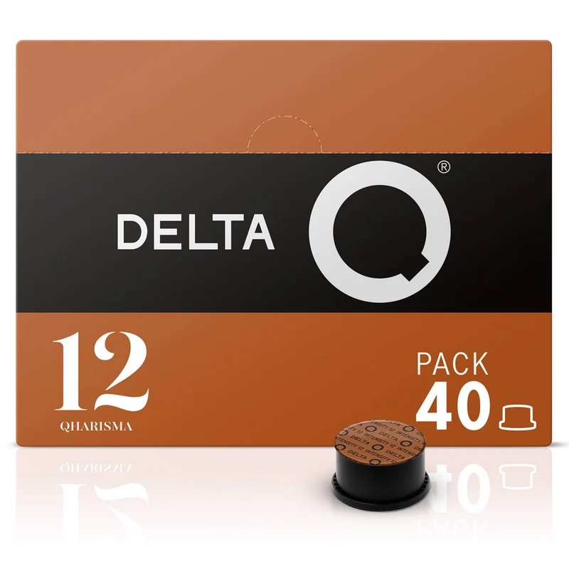 Delta Q Qharisma Coffee Capsules Intensity 12 40 Pack