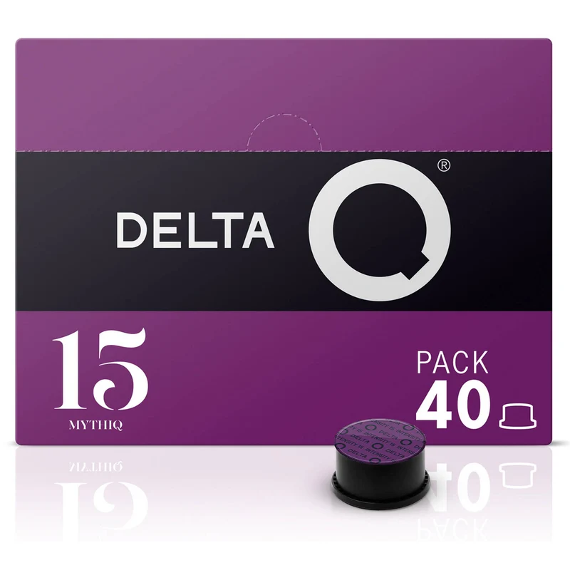 Delta Q MythiQ Coffee Capsules Intensity 15 40 Pack
