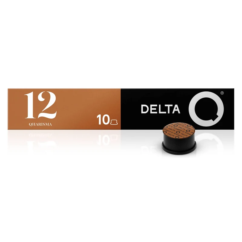 Delta Q Qharisma Coffee Capsules Intensity 12 10 Pack