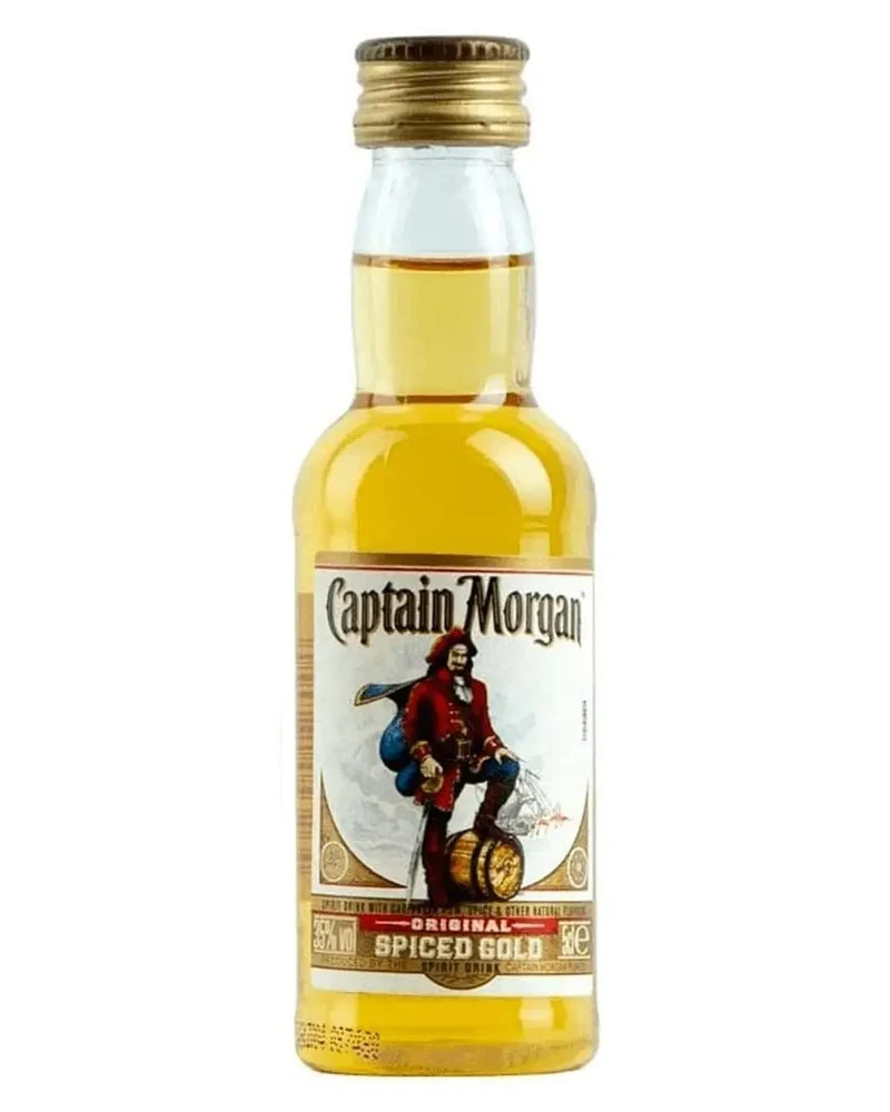 Captain Morgan Spiced Gold Rum Miniature, 5 cl