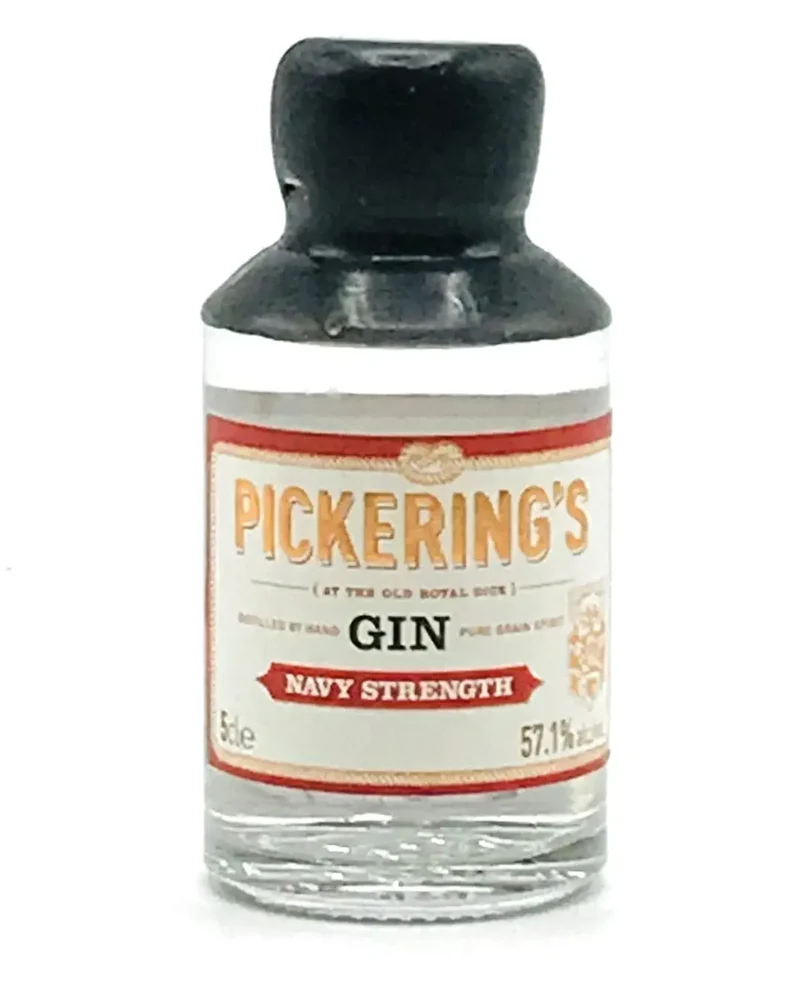 Pickerings Navy Strength Gin Miniature, 5 cl