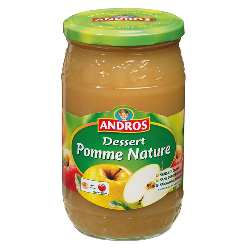 Andros Apple Purée for Desserts 750g