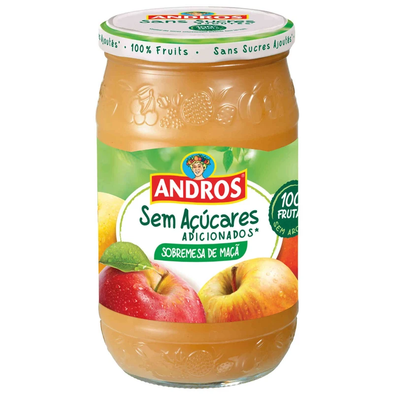 Andros Apple Purée for Desserts 730g