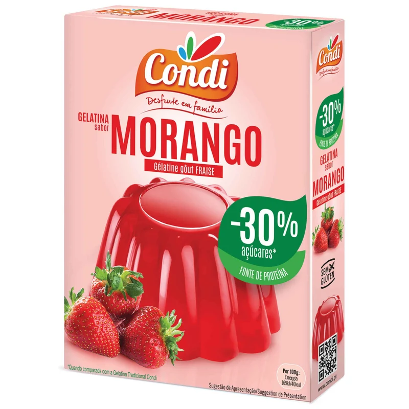 Condi Strawberry Jelly 30% Less Sugar 114g