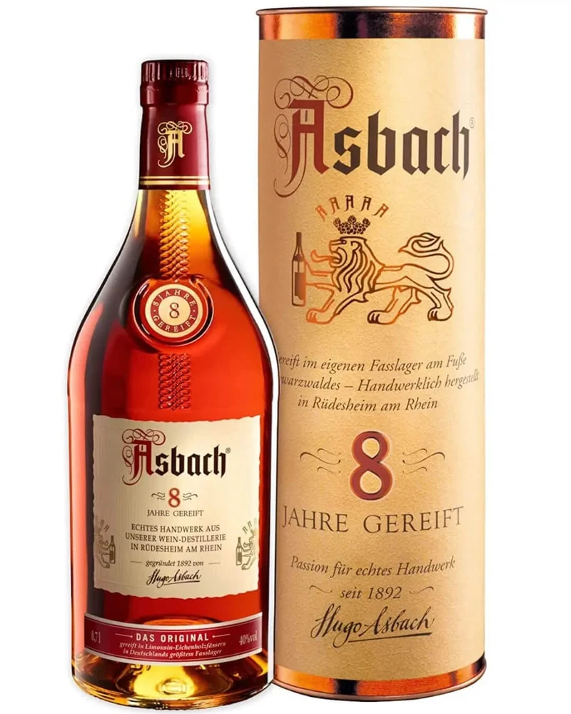 Asbach 8 Year Old German Brandy, 70 cl