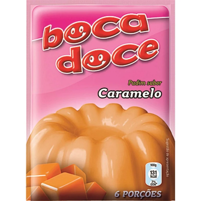 Boca Doce Caramel Pudding Mix 22g