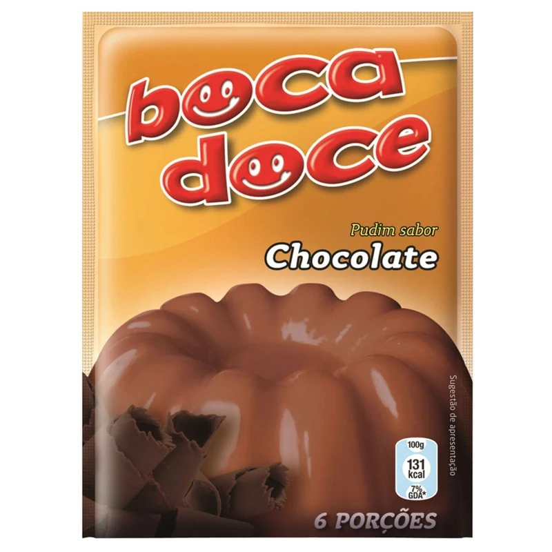 Boca Doce Chocolate Pudding Mix 22g