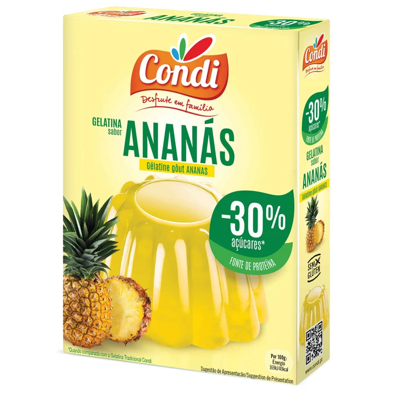Condi Pineapple Jelly 30% Less Sugar 114g