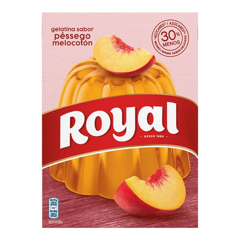 Royal Peach Jelly 114g