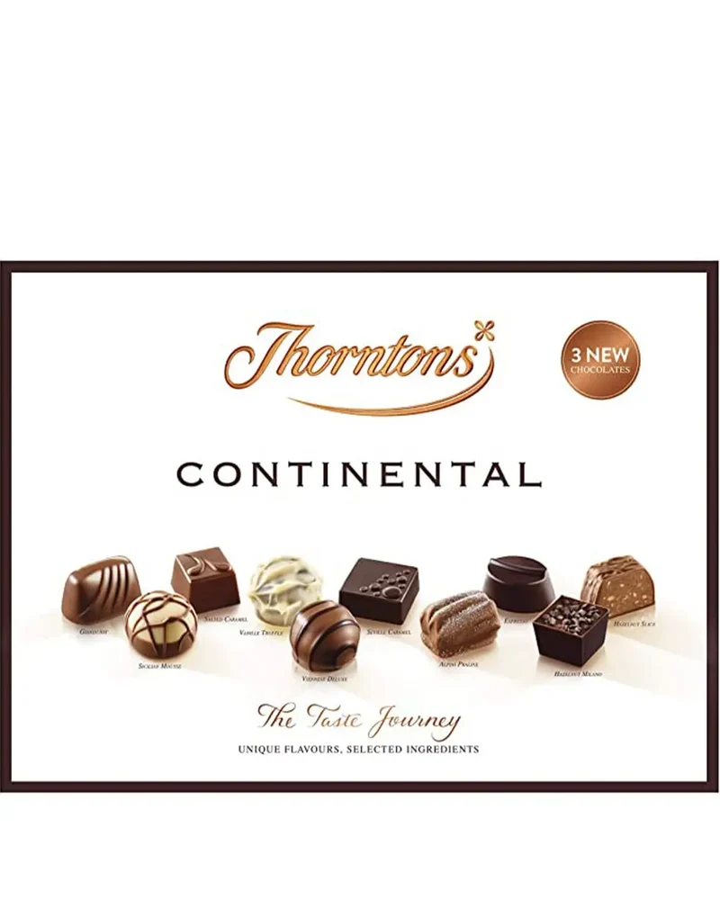 Thorntons Continental Selection Box, 131 g