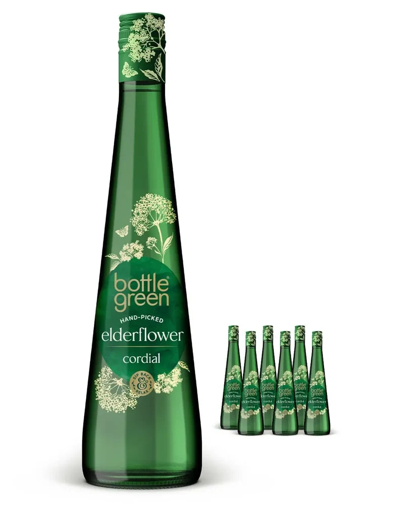 Bottle Green Elderflower Cordial Multipack, 6 x 500 ml