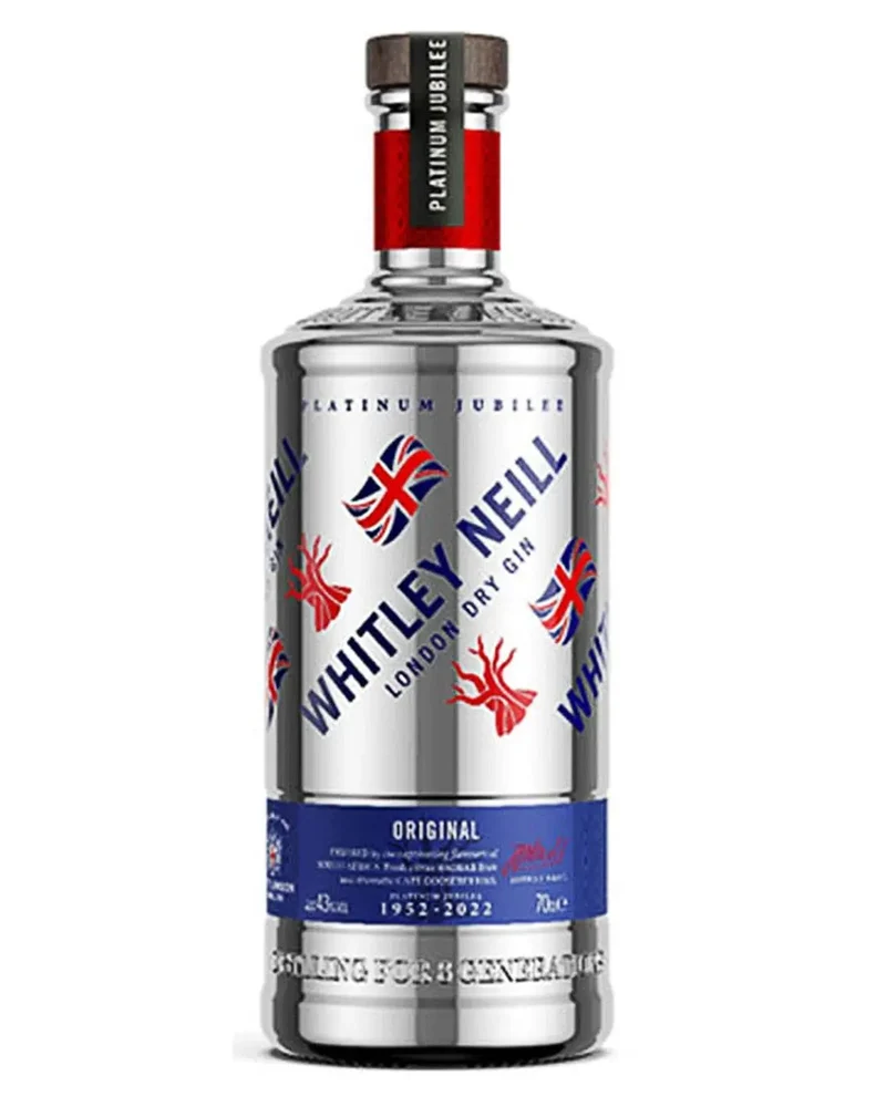 Whitley Neill Platinum Jubilee Gin, 70 cl
