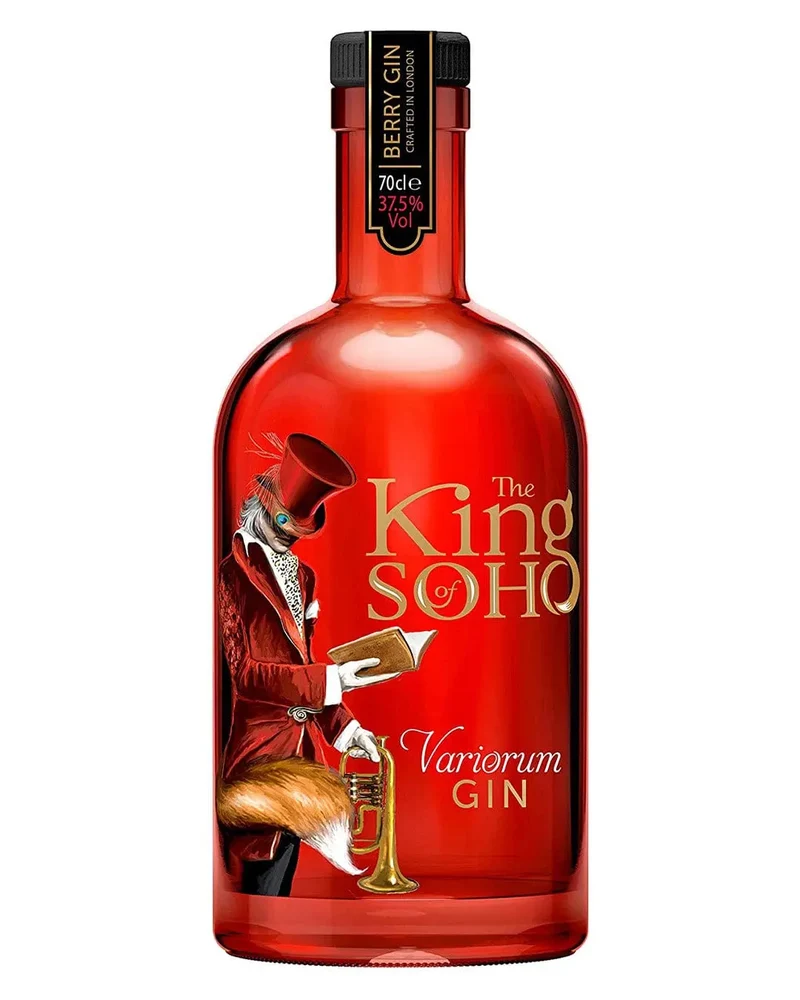 The King of Soho Variorum Berry Gin, 70 cl