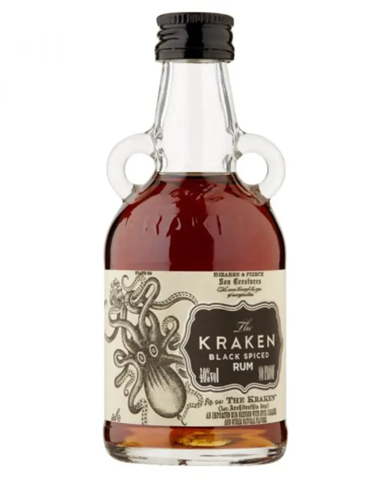Kraken Black Spiced Rum Miniature, 5 cl