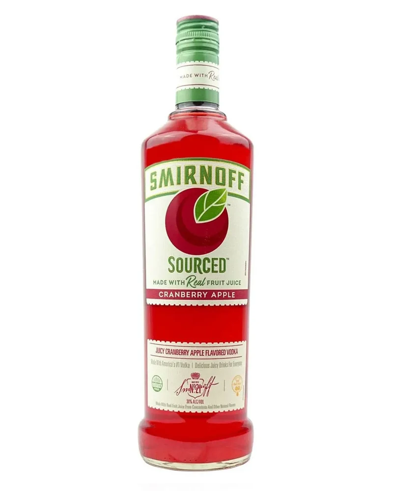 Smirnoff Cranapple Vodka, 75 cl