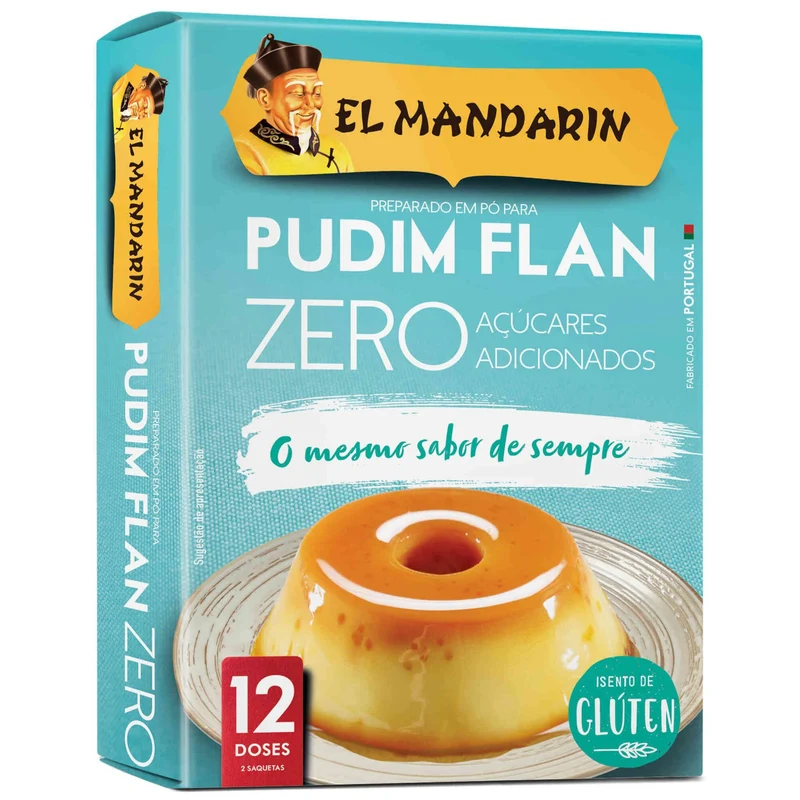 El Mandarin Flan Pudding Mix 30g