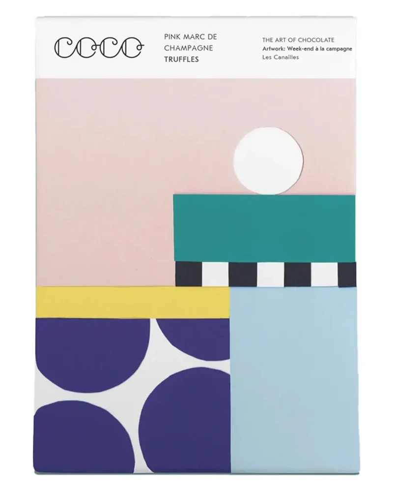 Coco Chocolatier - Pink Marc De Champagne Truffles