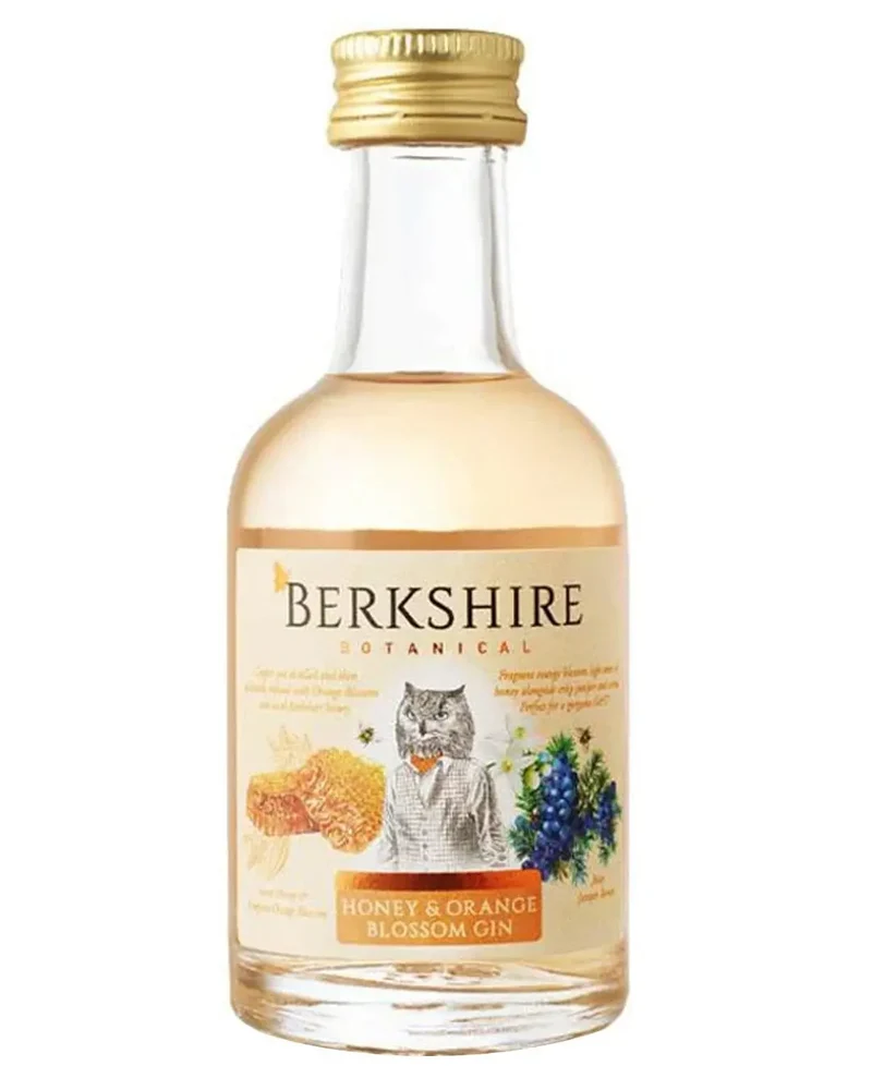 Berkshire Botanical Honey & Orange Blossom Gin Miniature, 5 cl