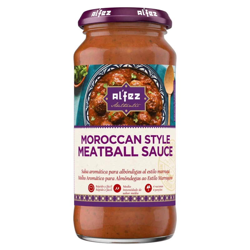 Al'Fez Moroccan Meatball Tagine Sauce 450g