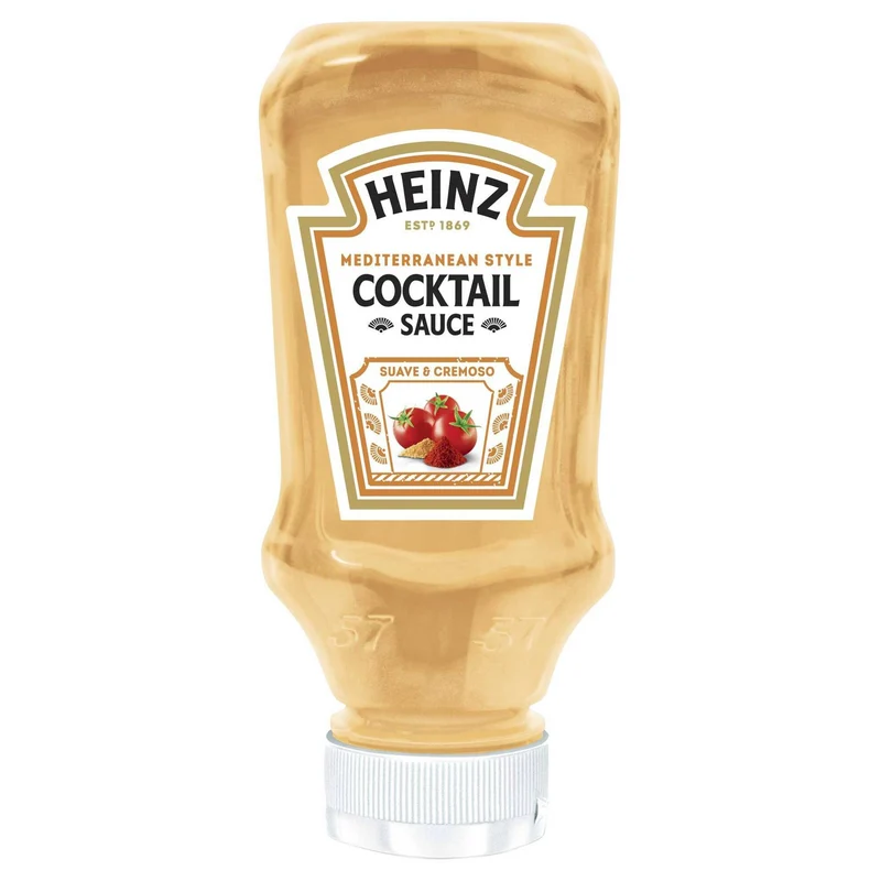 Heinz Cocktail Sauce Top Down 220ml