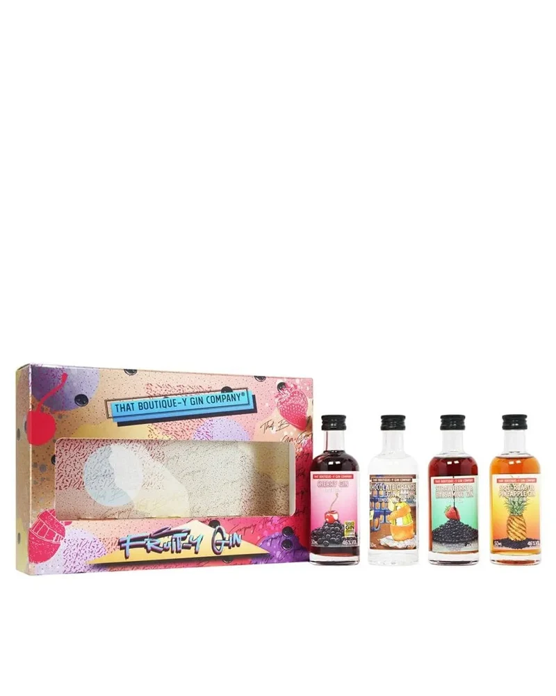 That Boutique-y Gin Company Fruity Gin Miniature Gift Pack 4 x 5 cl