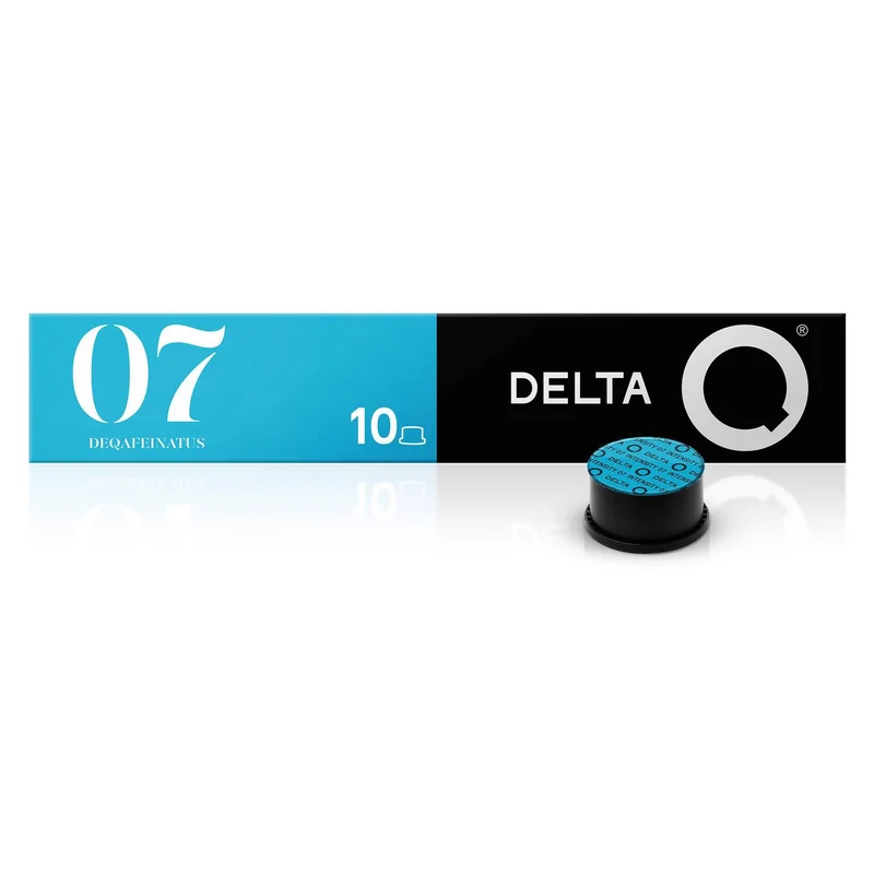 Delta Q deQafeinatus Decaf Coffee Capsules 10 Pack
