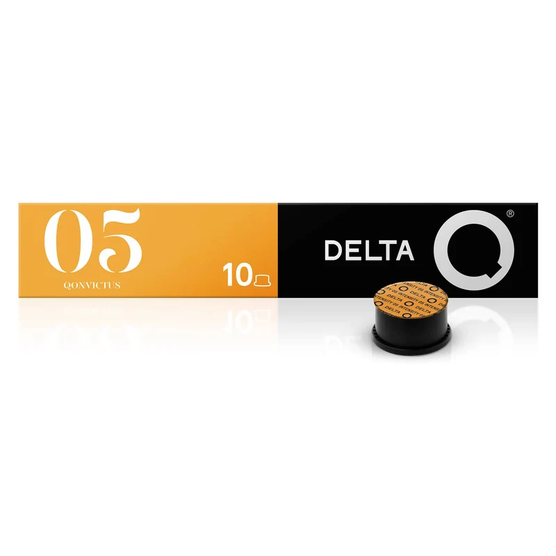 Delta Q Qonvictus Coffee Capsules Intensity 5 10 Pack