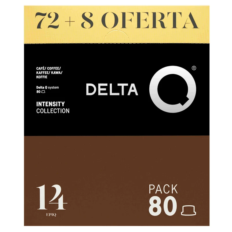 Delta Q epiQ Coffee Capsules 80 Pack