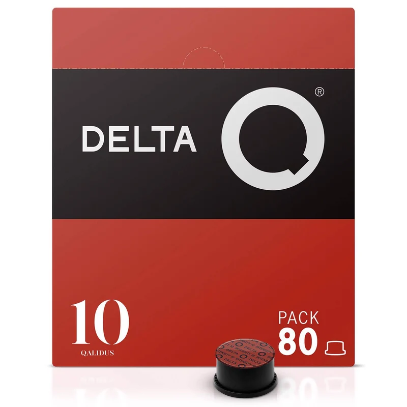 Delta Q Qalidus Coffee Capsules Intensity 10 80 Pack