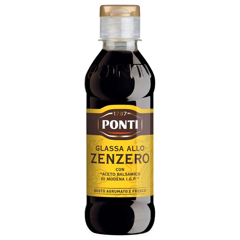 Ponti Balsamic Cream with Ginger 250ml