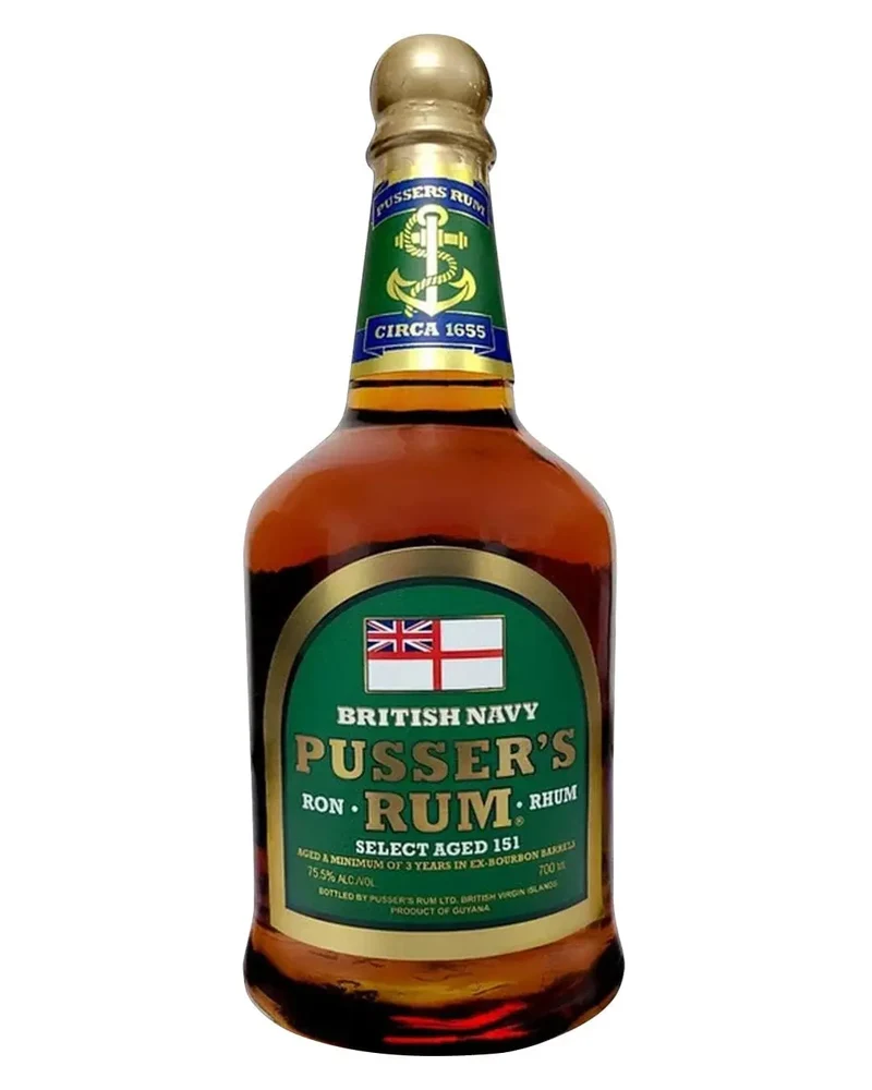 Pusser's Select Aged 151 Navy Rum, 70 cl