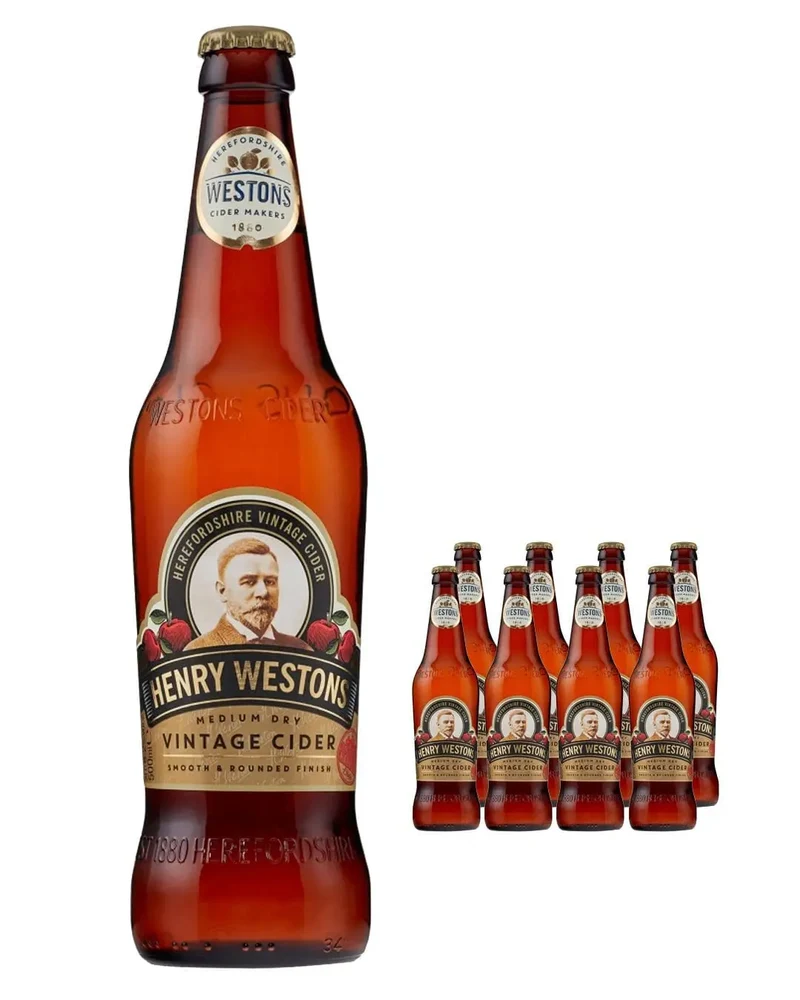 Henry Westons Vintage Reserve Cider Multipack, 8 x 500 ml