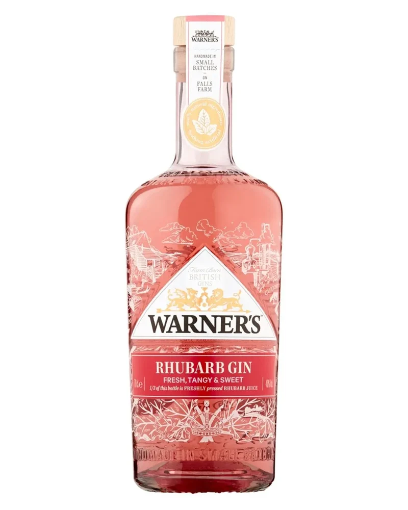 Warner's Rhubarb Gin, 70 cl