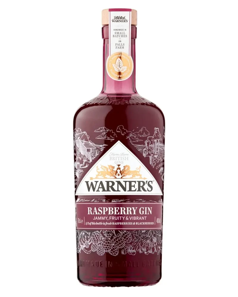 Warner's Raspberry Gin, 70 cl