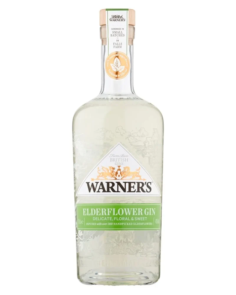 Warner's Elderflower Gin, 70 cl