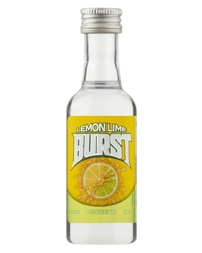 Burst Lemon Lime Liqueur Miniature, 5 cl