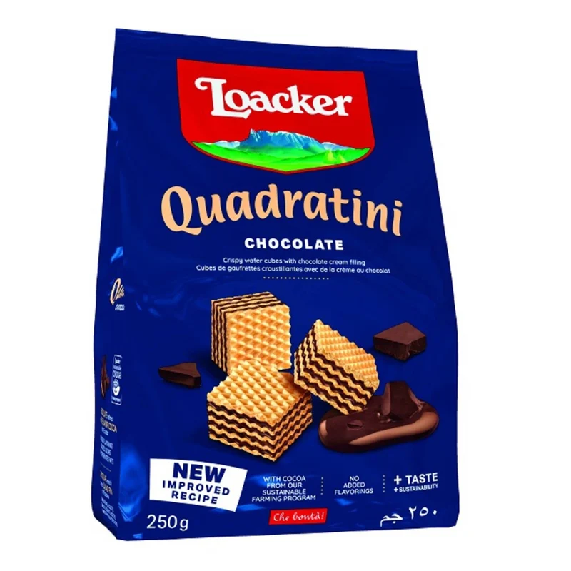 Loacker Quadratini Chocolate 250g