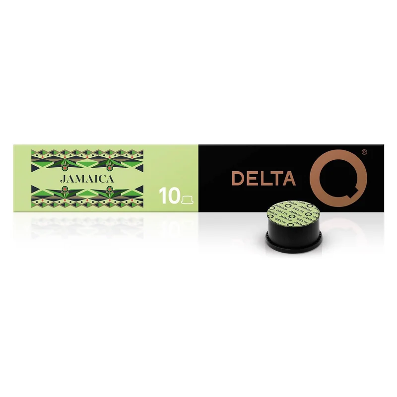 Delta Q Jamaica Coffee Capsules Intensity 8 10 Pack