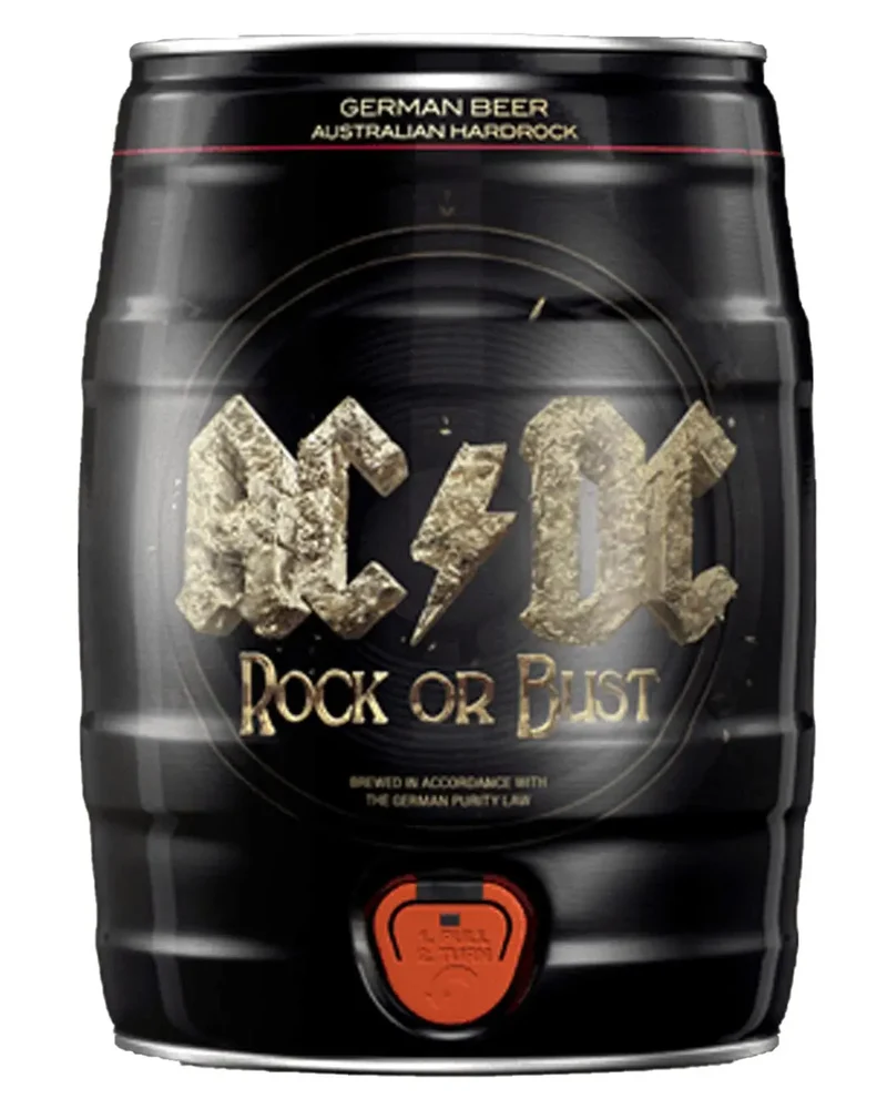 Rock or Burst Beer Keg | AC/DC, 5 L
