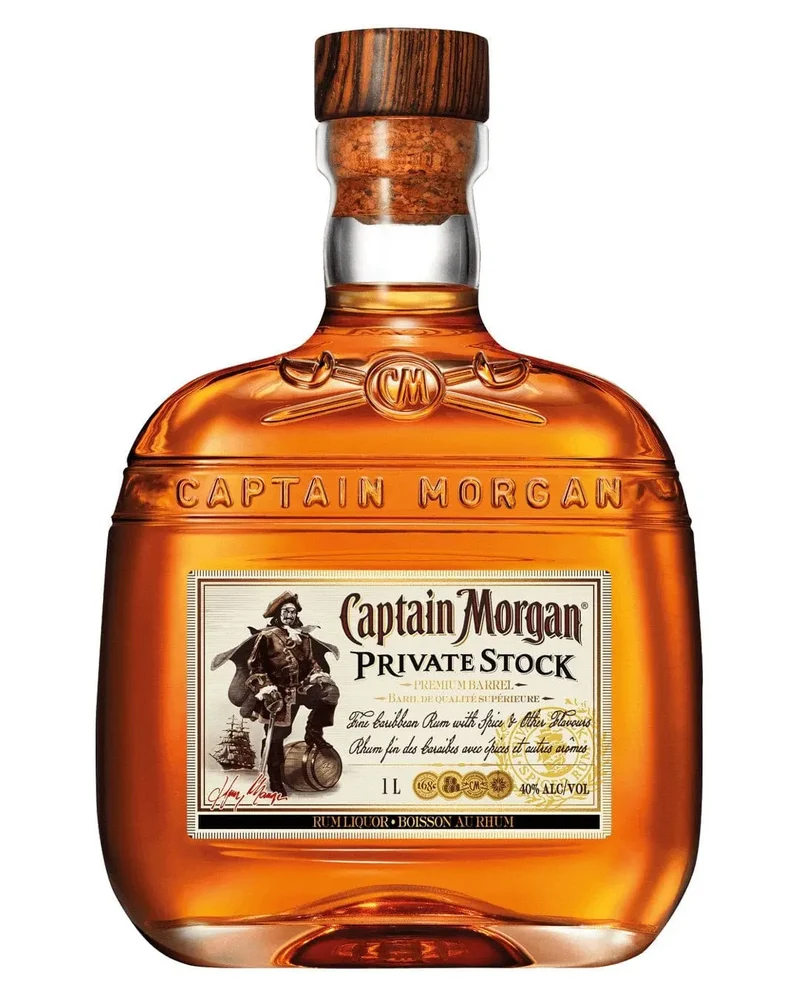 Captain Morgan Private Stock Rum, 1 L