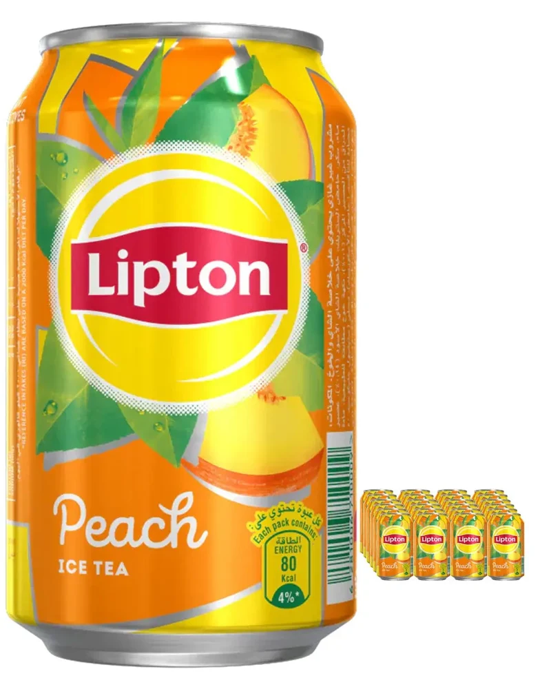 Lipton peach ice tea Can Multipack, 24 x 330 ml