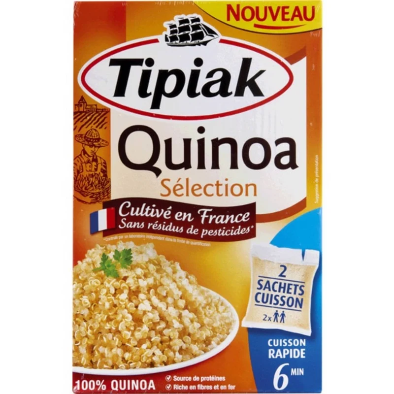 Tipiak Quinoa Boil-in-Bag 2 x 100g