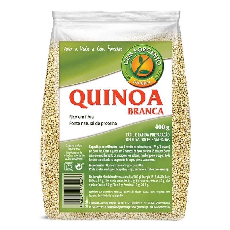 Cem Porcento Royal Quinoa Grain 400g