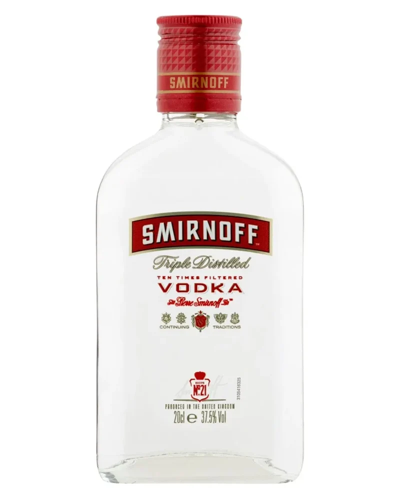 Smirnoff Red Label Vodka, 20 cl